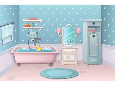 Bathroom bathroom design game interior room