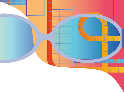 Always wear protective goggles. . design graphic illustration