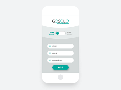 UX UI Gosolo App application uidesign uxdesign