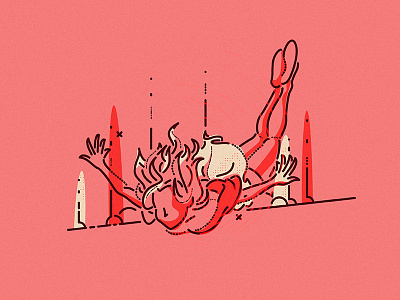 Leap of faith brand characters colourandlines editorial icons identity illustration learning style tech wellbeing