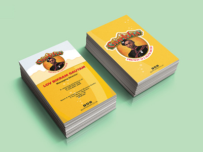 Gurkha Beer Business Cards business card card design visiting