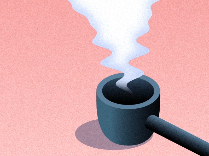 Pipan after effects animation gif pink pipe smoke
