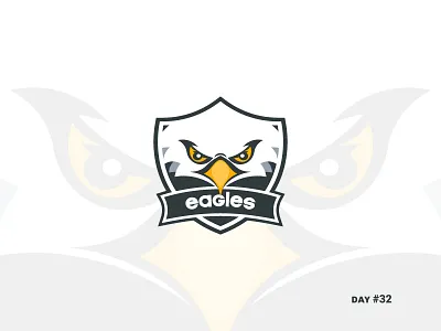 Daily Logo Challenge: Day 32 ⚽ 32 challenge: daily dailylogo dailylogochallenge day day32 eagles justforfun logo sports team