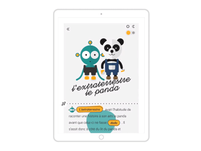 Le Papier Plein d'Histoires - Castorama art direction experience interactive kids app kids ui story ui design ux design