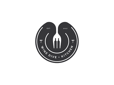 Logo design for restaurant amblem logo restaurant wine