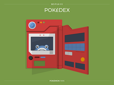 Sci-Fi UI #18 - Pokédex nintendo pokédex pokémon satoshi tajiri science fiction scifi scifiui ui user interface