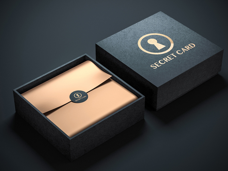 Logo and Package Design for Secret Card by Rita Lin on Dribbble