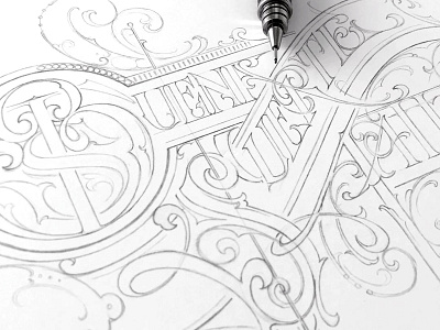 Bst hand lettering schmetzer type typography wip