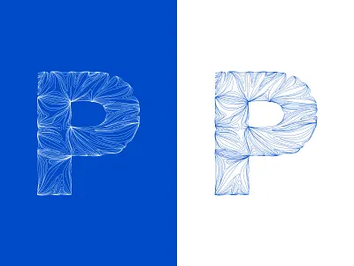 P . design graphic illustration logo