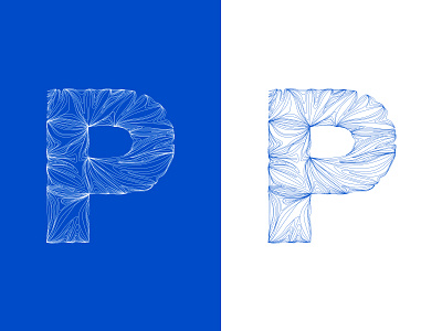 P . design graphic illustration logo