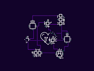 Maison digitale . design graphic illustration ui