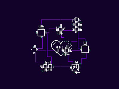 Maison digitale . design graphic illustration ui