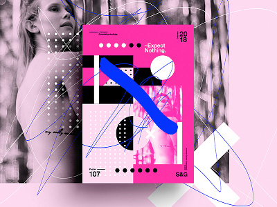 –Expect Nothing. 2018 abstract art color design gradient swiss digitalart tutorial type typography
