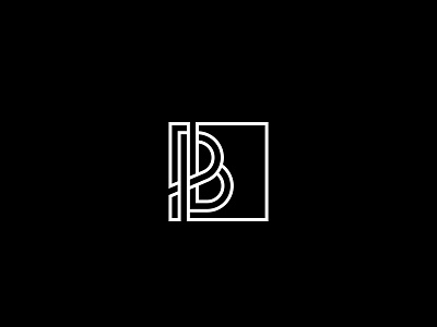 P and B design logo