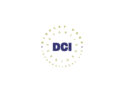 DCI 03 badge branding logo typography