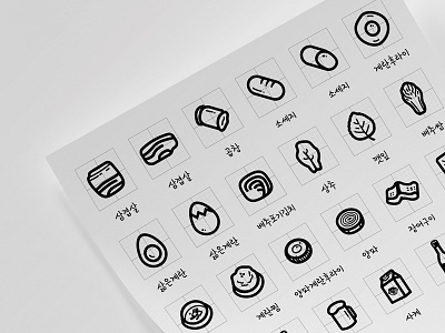 My Favorite Foods Set 01 food food graphic food icon graphic icon icon design icon set iconography