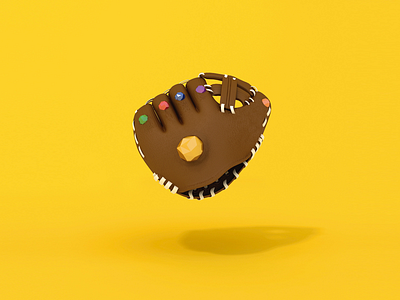 thanos’s favorite glove 3dsmax avengers branding cinema4d design glove infinity war modeling rendering sports toronto