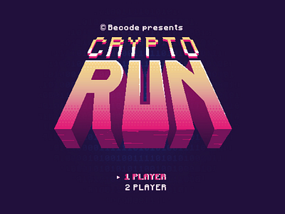 Crypto Run animation drawing film gaming illustration photoshop renaud lavency video