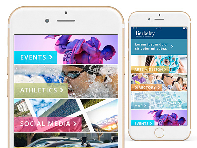 University of California, Berkeley App app education ui ux