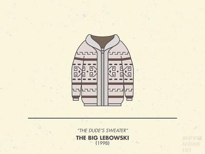 Movie Icons 101 - No. 11 The Big Lebowski 101 big dude icons lebowski move sweater