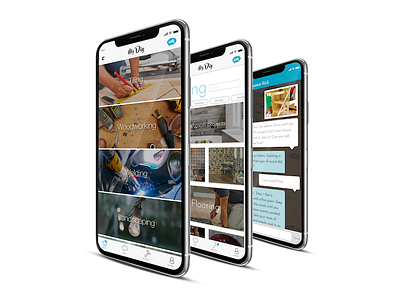 My DIY Screens carpentry app design mobile app ui user interface ux wireframing