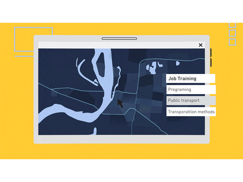 Thriving Cities #8 3d c4d demearth memphis motion motiongraphics octane thrivingcities ui