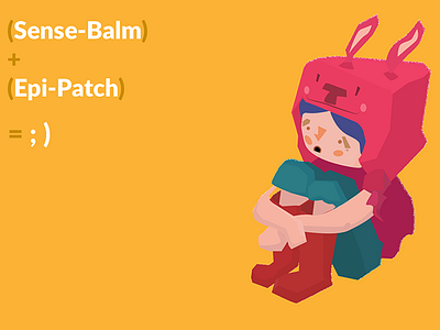 Sense-Balm + Epi-Patch illustration user flows user scenarios