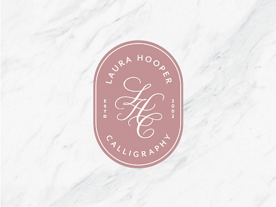 Laura Hooper Calligraphy: Badge