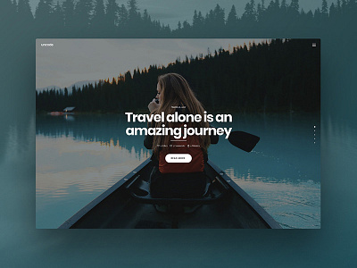 Blog Impact fullscreen slides scroll theme wordpress
