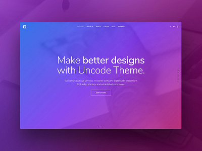 Classic Firm fullscreen slides scroll theme wordpress