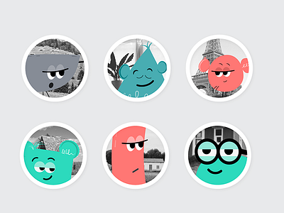 Qwill Generic Avatars avatar illustration photography ux