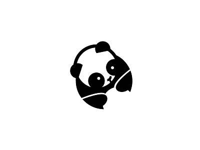 -3- Panda logo branding creative dailylogo dailylogochallenge graphicdesign identity logo logoinspirations logotype wordmark