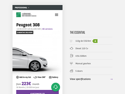 Car Leasing car leasing mobile first responsive