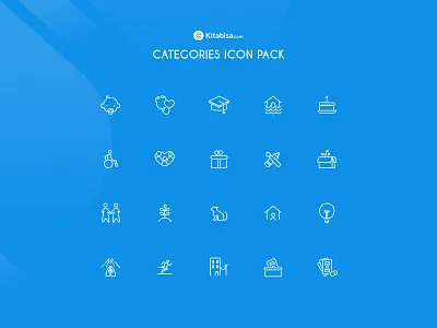Kitabisa Icon Pack baby birthday campaign family help humanity icon icon pack medical religion social
