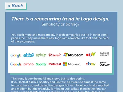 Daily UI #035 || Blog Post 035 blog blog post boogaert daily ui logo mathijs trend