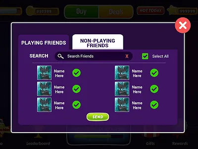 Send Gifts - Sloto Game