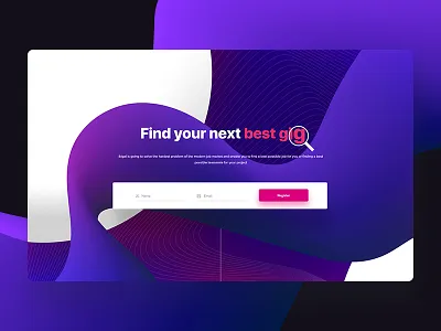 Employer Search find search site ui ux
