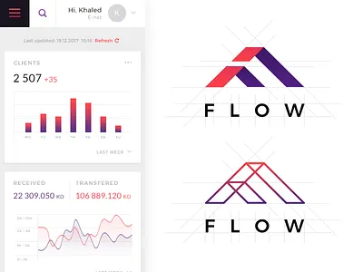 Flow (logo) dahsboard flow invoice kuwait logo payment