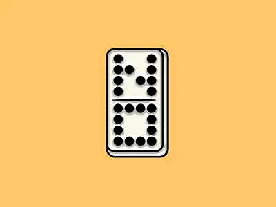 "Pinned" Facebook Sticker: Domi-NO domino emotion enamel pin facebook game illustration no sentimanet sticker