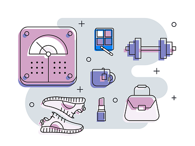 The effects of discrimination in the workplace - 1 appearance diet diversity icon illustration vector weight