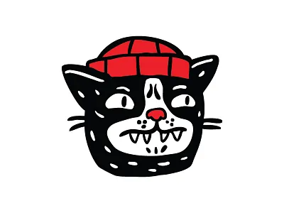 Bandit Cat bandit cat character design illustration sticker