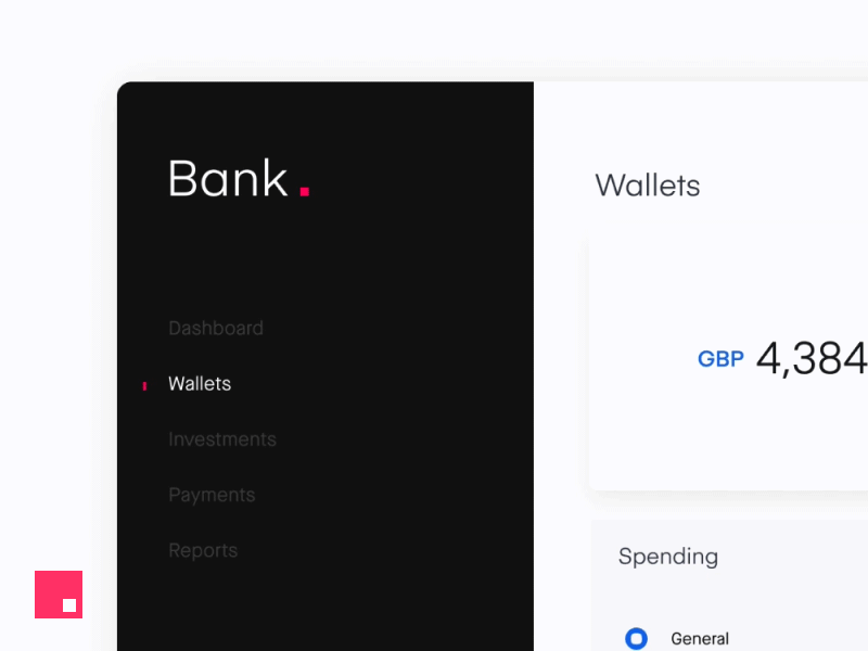 Sidebar menu hover hover bank hover invision studio menu nav sidebar ui ux