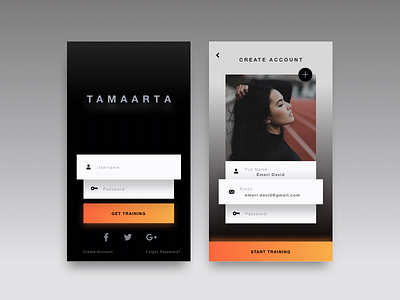 Tamaarta Daily Ui 001 dailyui uidesign userinterface uxdesign