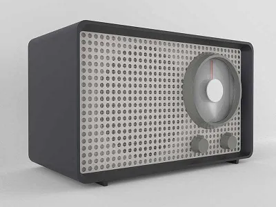 Braun SK 2 3d blender modeling