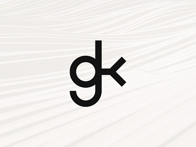 GK Logo branding gennadiy kopeykin gk identity logo logotype monogram personal personal branding