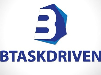 Btaskdriven art design.branding logo