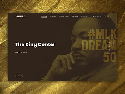 Case Study: The King Center branding digital marketing graphic design ui user experience user interface ux web design web development website