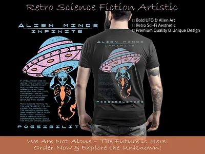 Retro Sci-Fi Vintage T-Shirt sci fi t shirt