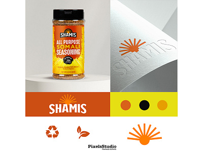 Shamis All Purpose Seasoning Packaging Design