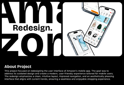 Amazon Redesign amazon graphic design redesign ui uiux ux website